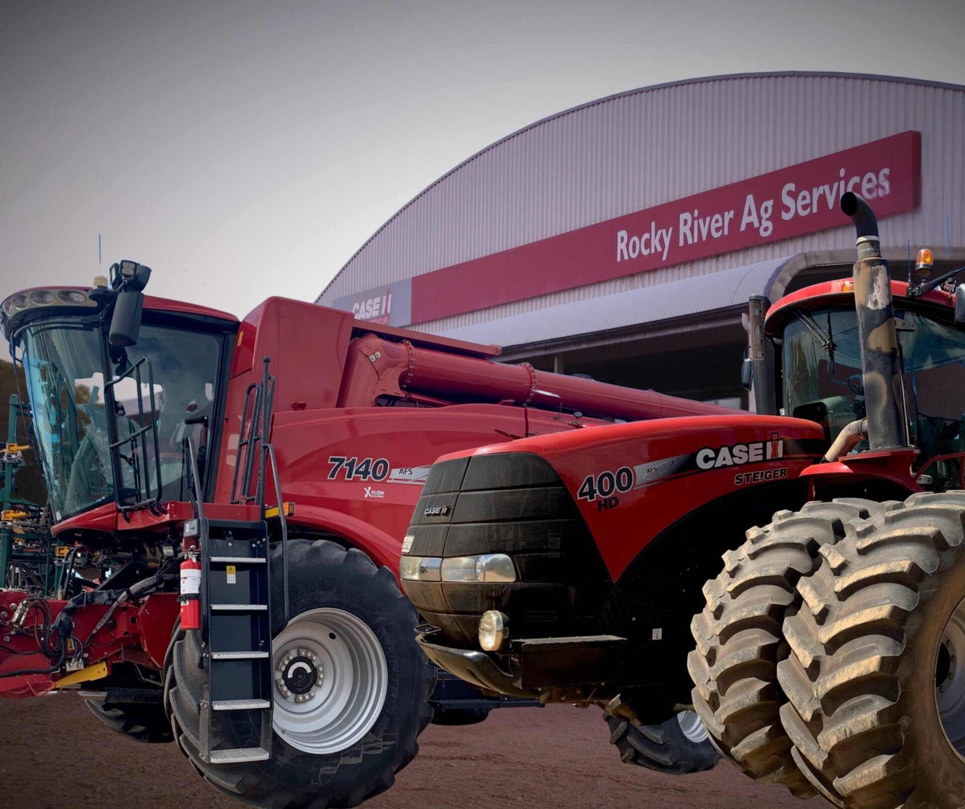Red Case IH used Machiney